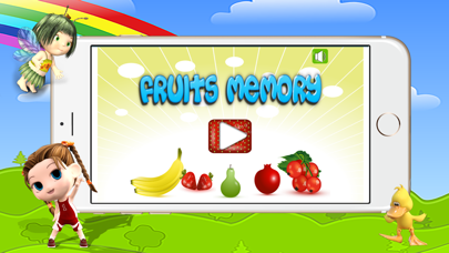 How to cancel & delete Fruits memo preschooler education game for kids from iphone & ipad 4