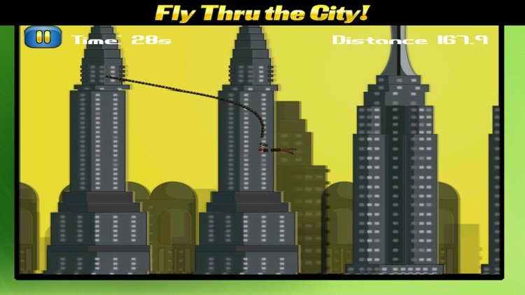 Ninja Fly Hero Swing Adventure - Tight Rope and Rapel Thru Cities Free