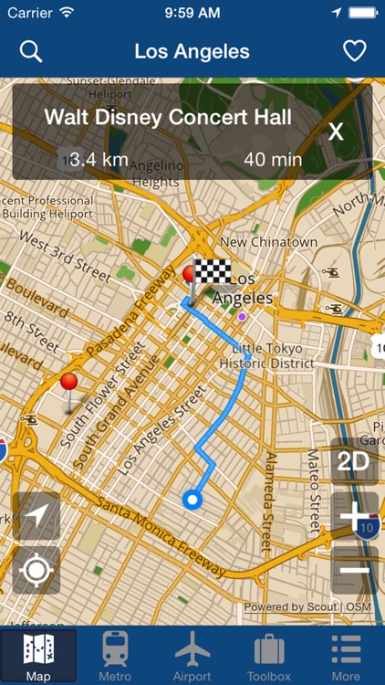 Los Angeles Offline Map - City Metro Airport screenshot-4