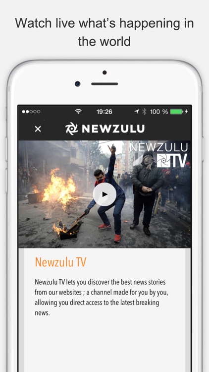 Newzulu, you break the news