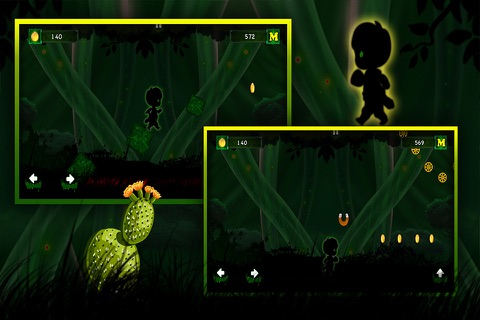 Alien Walk on Green Wonderland : The Dark Forest World screenshot 4