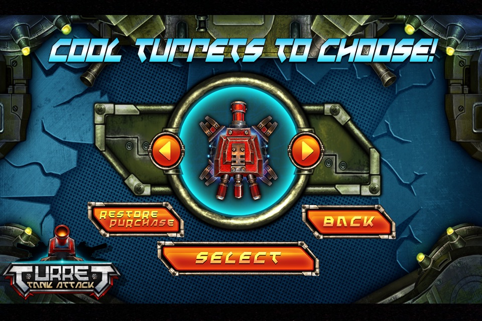 Turret Tank Attack - Skill Shoot-er Tower Defense Game Lite screenshot 3