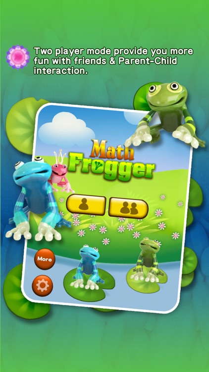 Math Frogger - Math Siege Advance Educational Game for kids screenshot-0