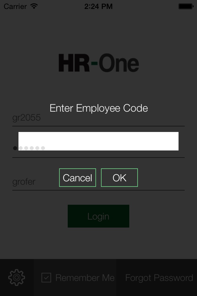 HR-One App screenshot 2