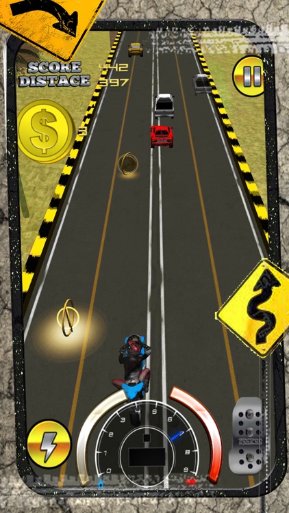 Motorbike Overdrive Street Racing 3D screenshot-4