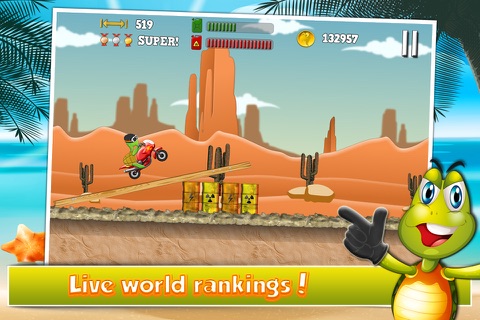 Turtle Fun Ride - Race online against friends screenshot 3