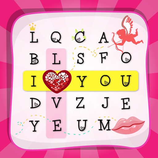 Word Search In Love Valentine – “ Super Classic Wordsearch Puzzle Games ” icon