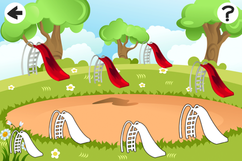 A Sort By Size Game for Children: Learn and Play with Children at a Playground screenshot 2