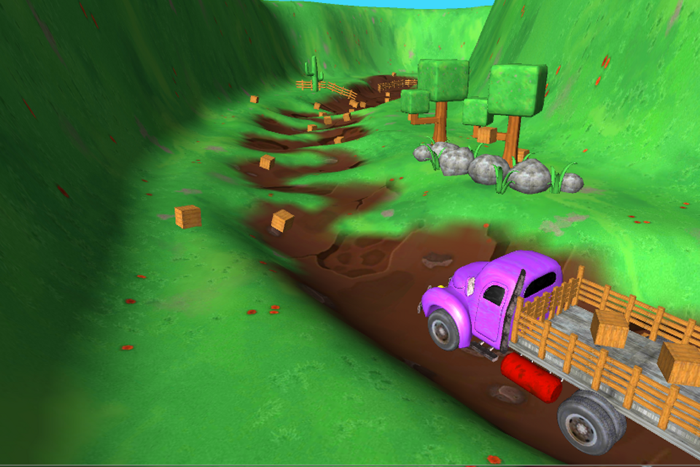 Delivery Truck Driver 3D