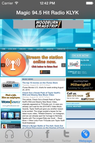 Magic 94.5 Hit Radio KLYK screenshot 2