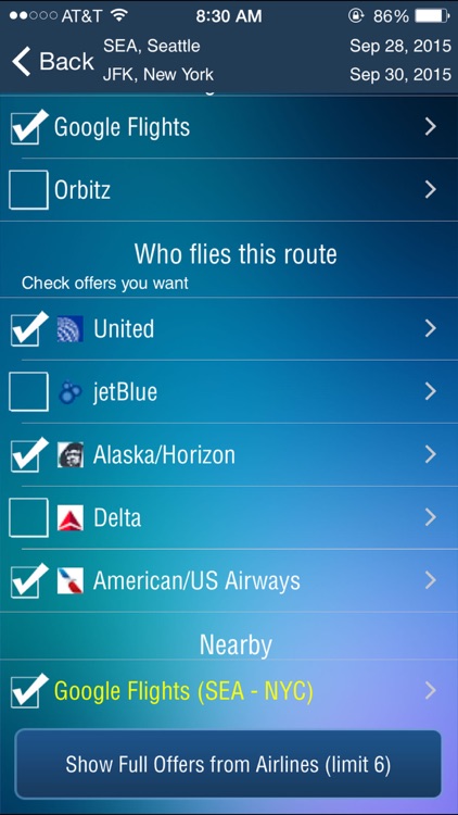 Seattle Airport –Flight Tracker Alaska (SEA)