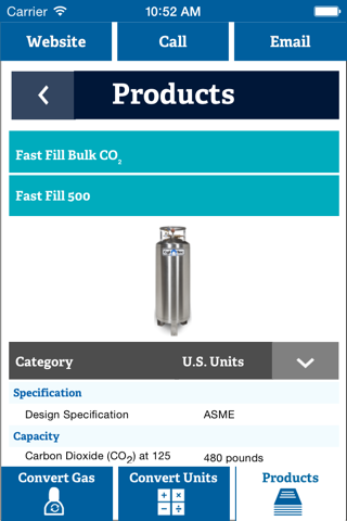 Gas and Unit Converter screenshot 4