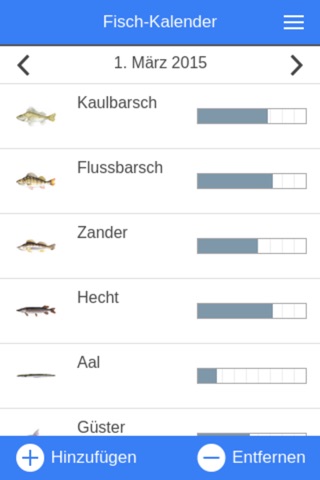Fish Planet Calendar screenshot 2