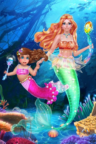 Mermaid Family: Underwater Fun screenshot 4