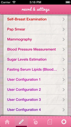 Women's Health Screening