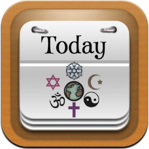 Today interfaith calendar with notifications