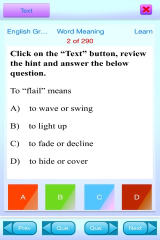 QVprep English Grade 5 screenshot 4