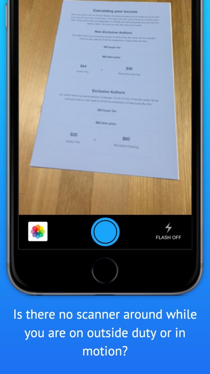 Documents Scanner - scan documents, bill, invoice, memo, or books easily