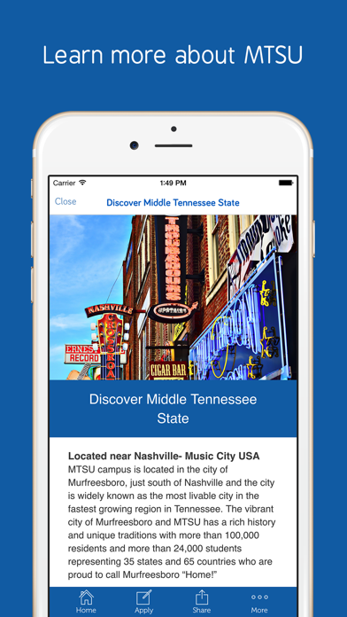 How to cancel & delete Middle Tennessee State University - Prospective International Students App from iphone & ipad 3