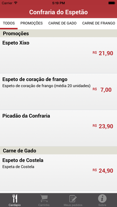 How to cancel & delete Confraria do Espetão - Churrasco Expresso from iphone & ipad 2