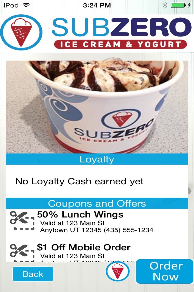 SubZero Ice Cream & Yogurt screenshot 3