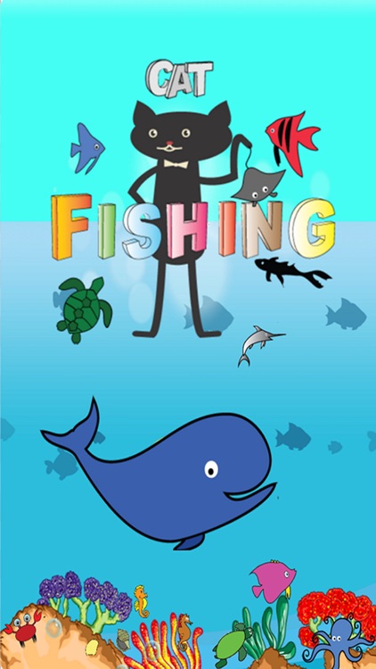 Magnetic Cat Fishing Games for Kids: Catch Fish That You Can! screenshot-0