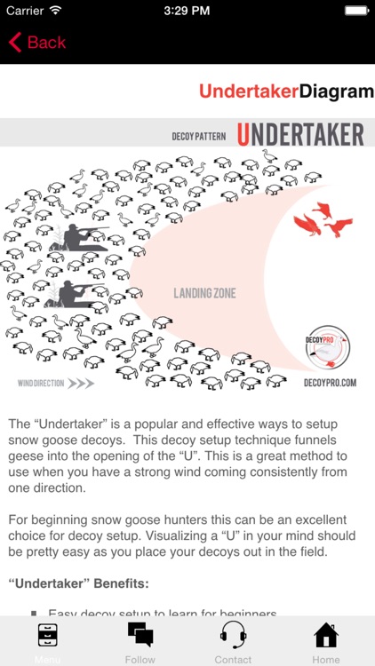 DecoyPro - Snow Goose Hunting Diagrams