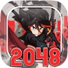 2048 Manga & Anime - “ Japanese Puzzle Numbers Kill la Kill Edition “