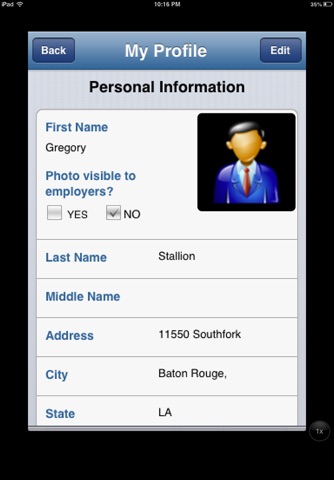 Mobile JobSeeker screenshot 2