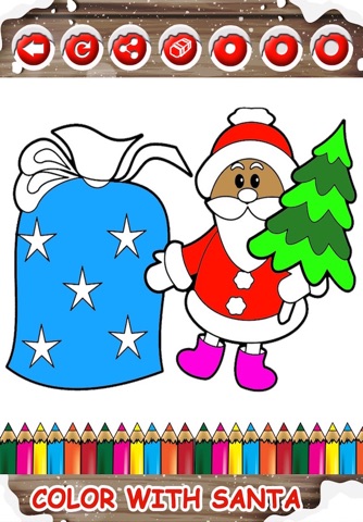 Christmas Drawing Pad For Toddlers Santa Claus - Christmas Holiday Fun For Kids screenshot 3