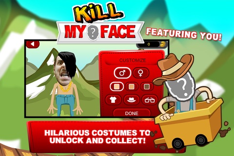Kill My Face - Featuring you! screenshot 4
