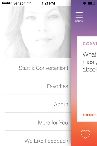 Conversation Starters, DLP screenshot 3