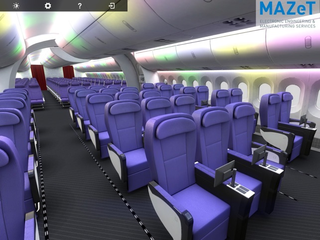 MAZeT Aircraft Cabin Lighting Color Control Demonstrator(圖3)-速報App