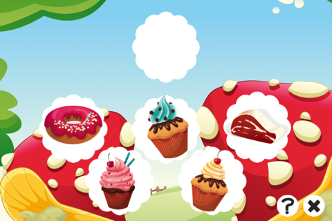 A candy game for children: Find the mistake in the bakery screenshot 3
