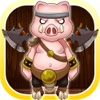 Fox Fight The Pigs Hitting Game - Rolling Cannonball Escape (Free)
