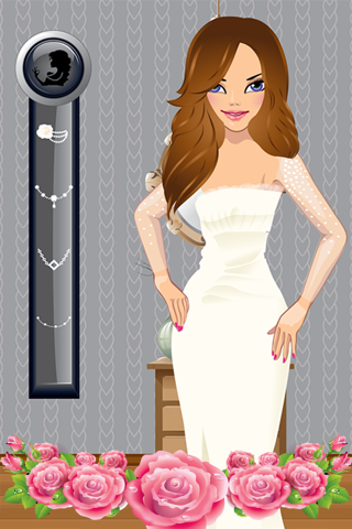 Wedding Dress Up Salon - Fashion dressup & stylish bride makeover game screenshot 4