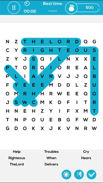 God's Promises Word Search: The Bible is Relevant screenshot-3
