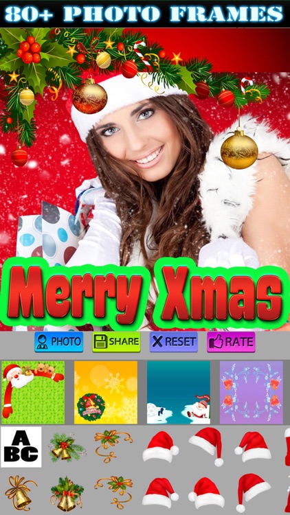 Merry Christmas Picture Frames HD