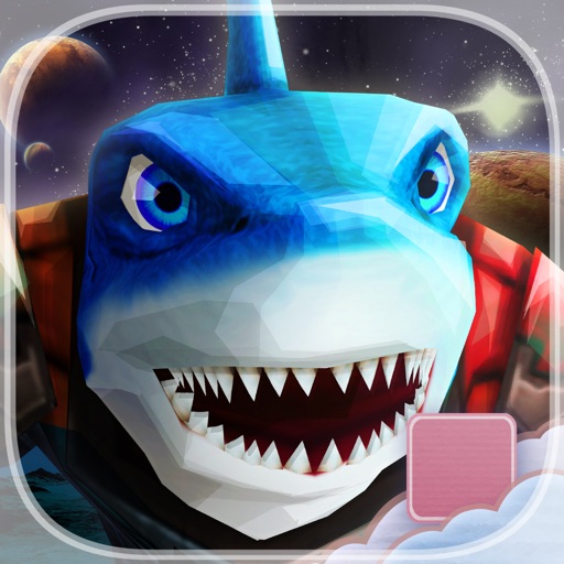 Attack of The Galactic Bite Shark - FREE - Sci-Fi Planet Endless Runner Game iOS App