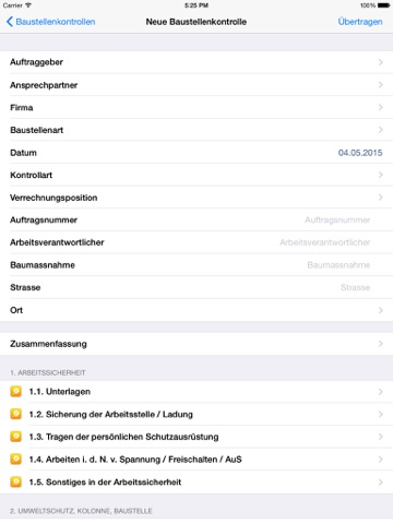 QS Mobil - Ein Erfassungssystem der LEW Netzservice GmbH screenshot 2