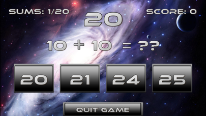 How to cancel & delete Space Math Free! - Math Game for Children (and Adults!) from iphone & ipad 1