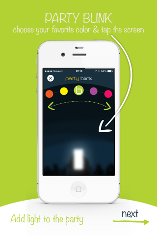 blinklink - The Party App - Add light to the party screenshot 3