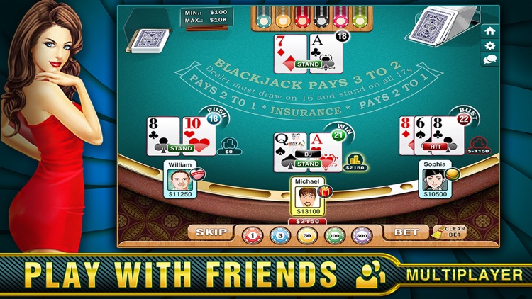 BlackJack Online - Just Like Vegas!