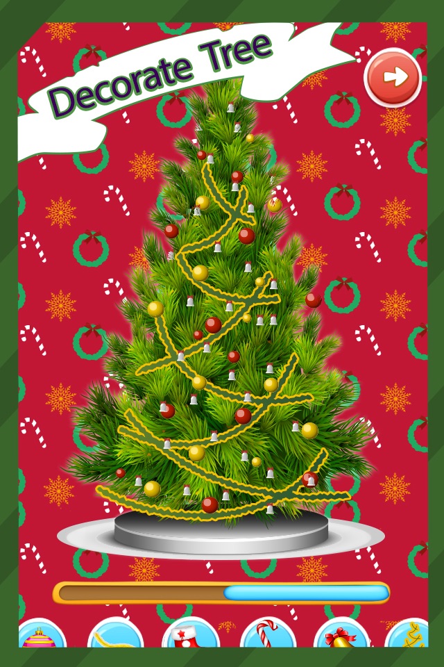 Christmas Tree Maker & Santa Dress up - An Xmas holiday game screenshot 3