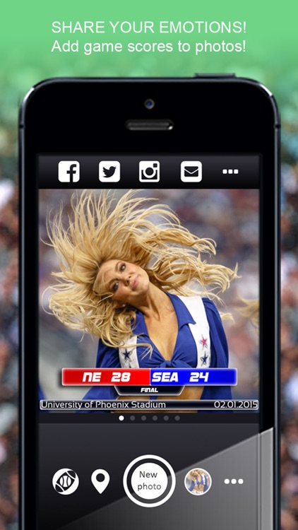 Winz - live scores on top of your photos screenshot-0