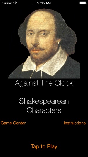 Against the Clock - Shakespearean Characters(圖1)-速報App