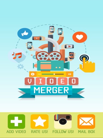 Video Merger! Add Music to Video for Instagram, Youtube and Friends.のおすすめ画像5