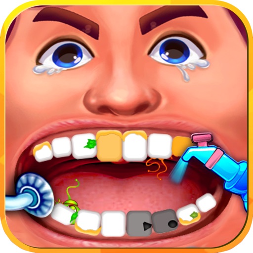 Wedding Party Dentist - doctor's fashion salon & little kids teeth make-up icon