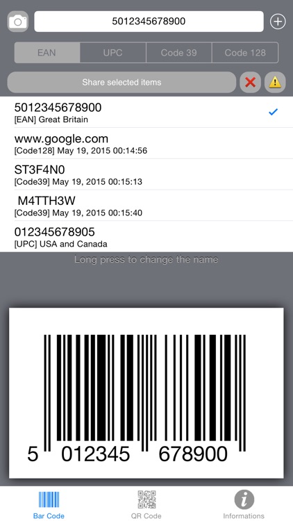 Bar / QR Code Maker