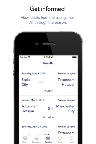 Go Tottenham Hotspur! — News, rumors, matches, results & stats! screenshot 3